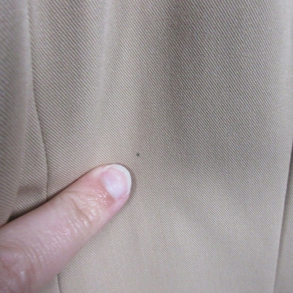 Dynamite Blazer Women L Beige Rayon Blend Relaxed Fit Career Office Casual 646 - Picture 5 of 12